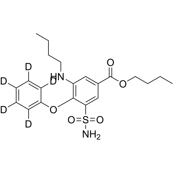 Bumetanide-d5 Butyl Ester (Bumetanide d5 Butyl Ester) 1216685-32-3